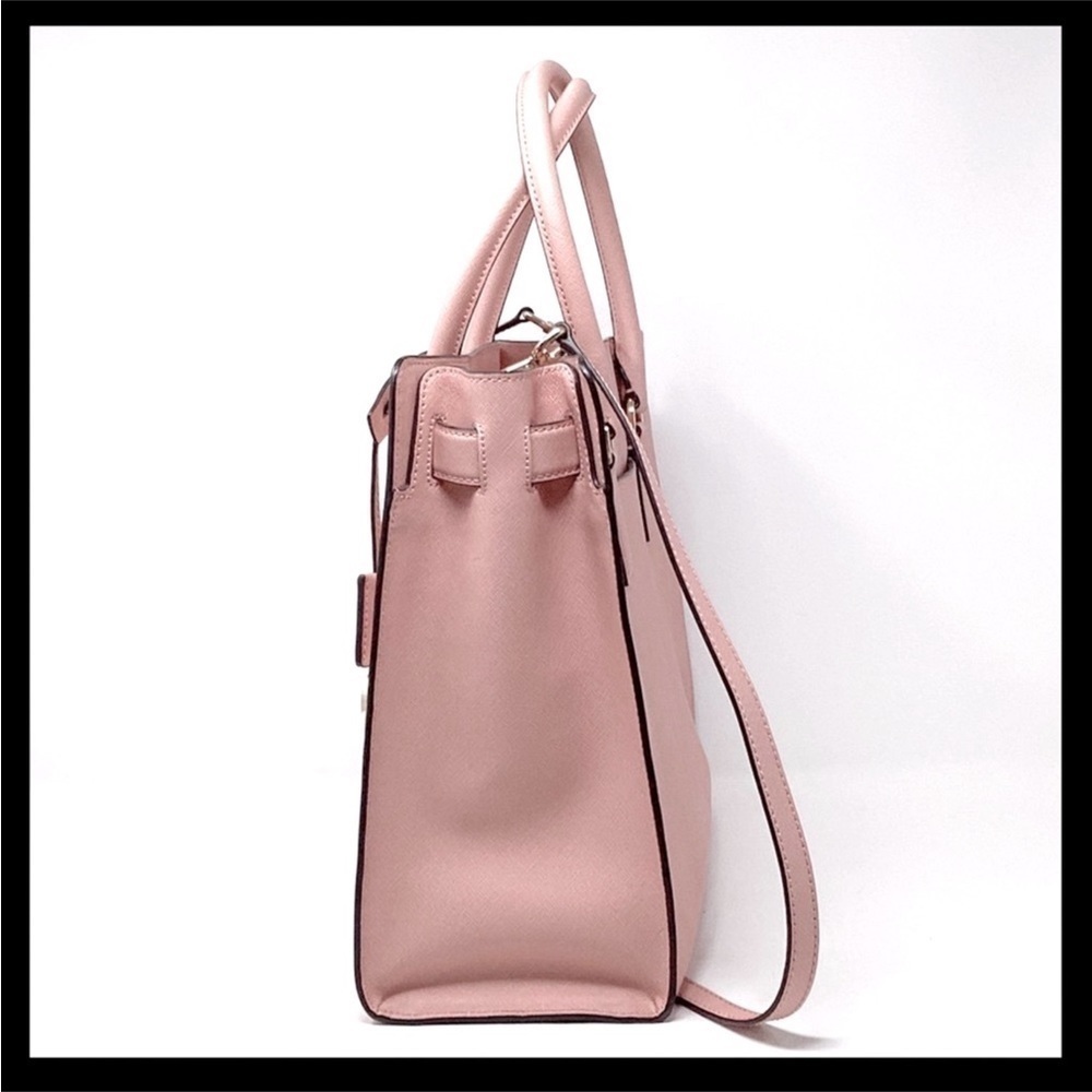 Michael Kors Dillon Large Top Zip Saffiano Leather Satchel - Picture 3 of 13